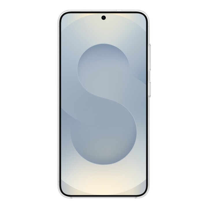 Funda Samsung Standing Grip para Galaxy S25 (blanca)