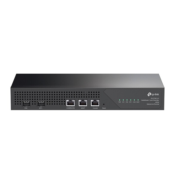 TP-Link DS-P7001-01 OLT Managed Switch, 1xGPON, 1x10GE SFP+, 1x2,5GBE, L2, L2+L3 Funktionen