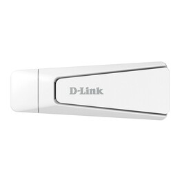 D-Link AX1800 Dual Band USB Wi-Fi 6 até 574 Mbps a 2,4 GHz e 1200 Mbps a 5 GHz WPA3 OFDMA USB 3.0