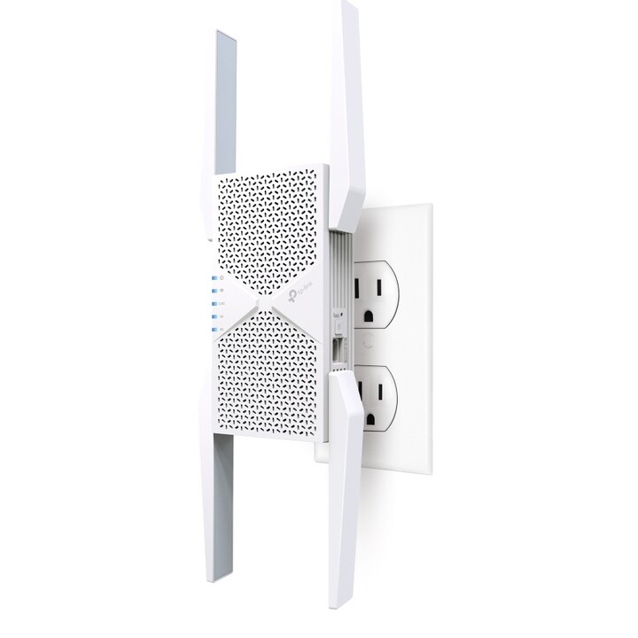 Range extender mesh wifi 7 tp-link re655be be11000 tribanda 5760mbps 6ghz 4320mbps en 5ghz 1x2.5gb