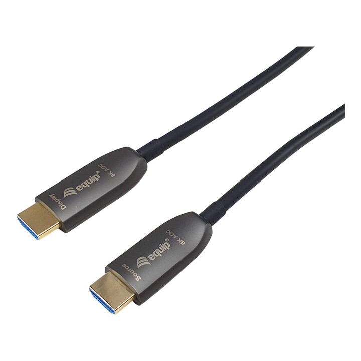 Active optical HDMI cable, HDMI 2.1 8K, 50m, 48Gbps