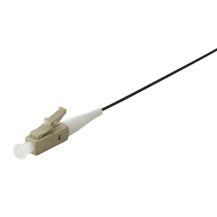 Câble fibre optique OM3 LC vers pigtal 50/125u 1m pack 12 unités