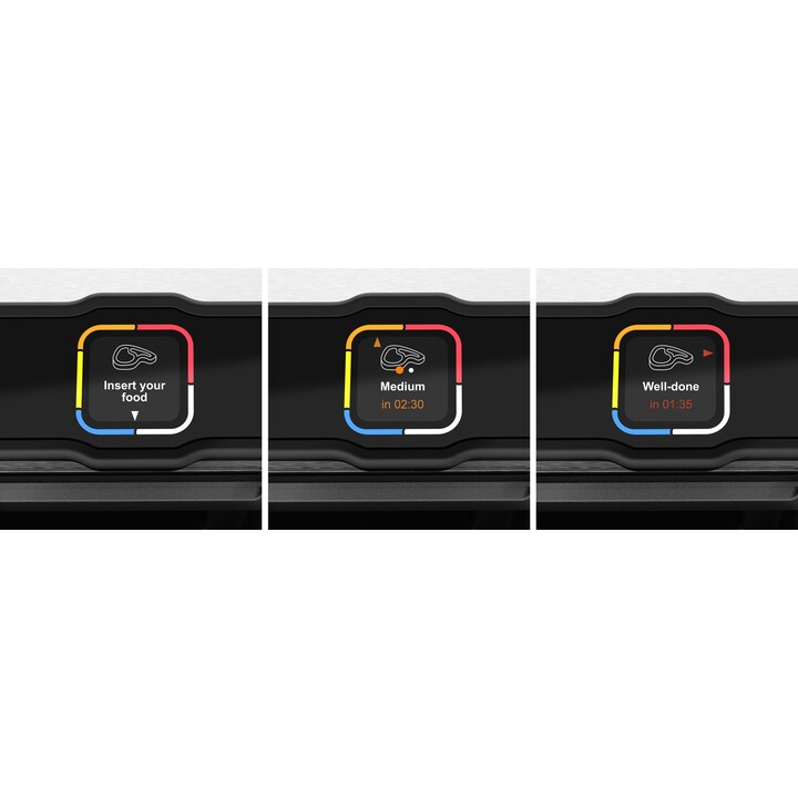 Tefal OptiGrill Elite, elétrico, preto/prata
