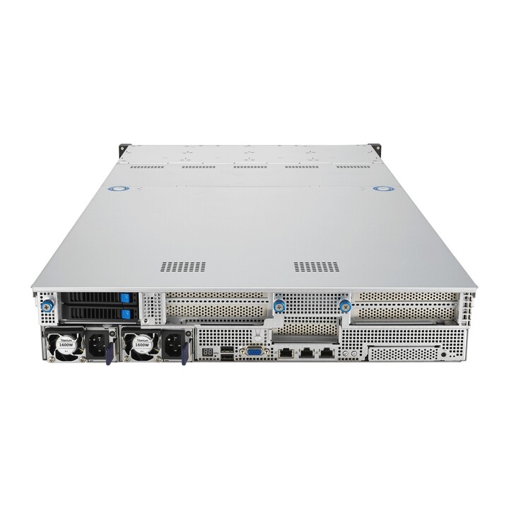 Piattaforma rack Asus (2U) RS521A-E12-RS24U AMD Epyc 9005/9004 (16x NVMe/8x SATA HS, 2xM.2, 2x1Gbe, IPMI, 1+1 2000W)