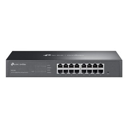 Switch semi-gerenciável tp-link omada es216g 16p 16xlan gb metal
