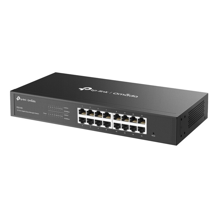 Commutateur semi-gérable TP-Link Omada ES216G 16P 16XLAN GB Métal