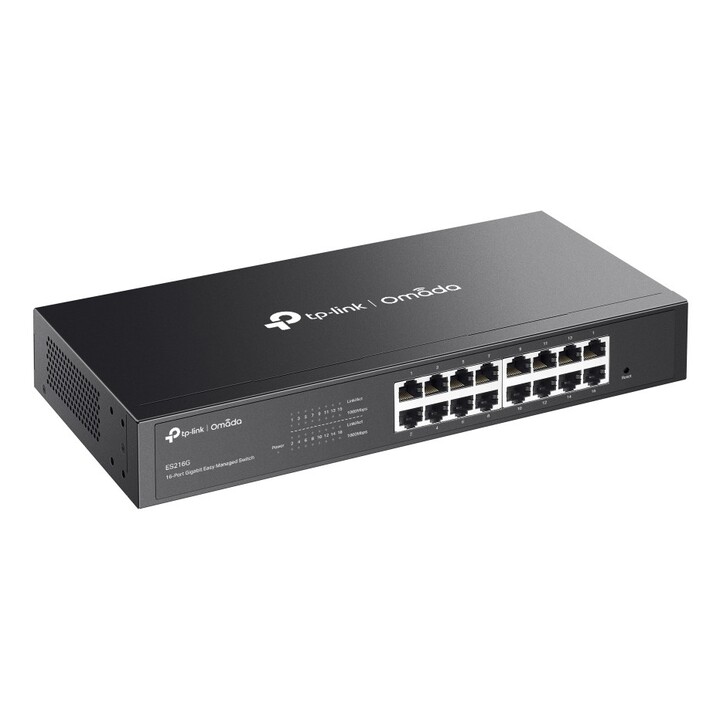 Commutateur semi-gérable TP-Link Omada ES216G 16P 16XLAN GB Métal