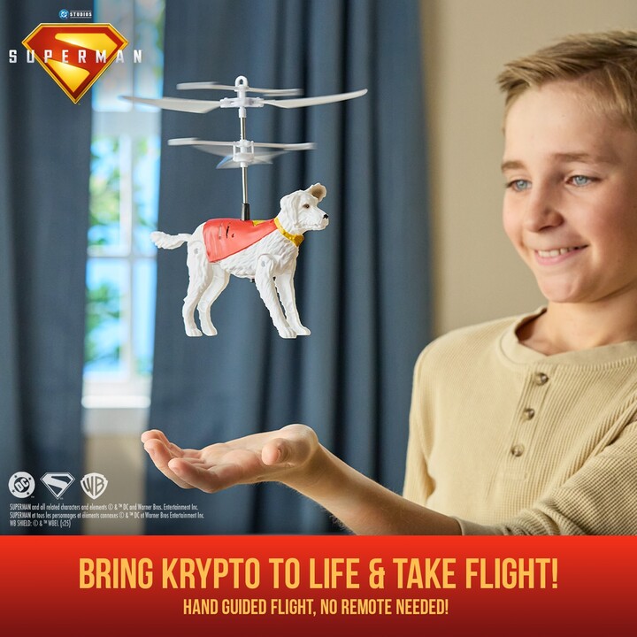 Superman Filme Voador Krypto 19 cm