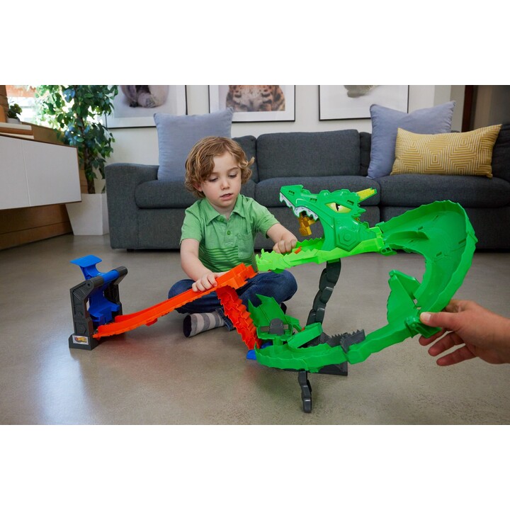 Rennset mit Autos Drachenrennen HW MT