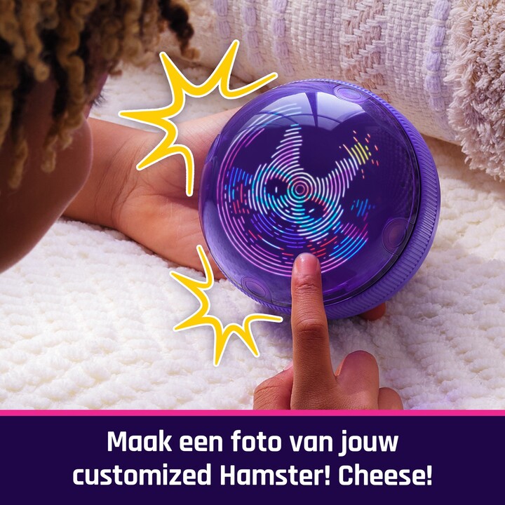 Spin Master Bitzee Hamsterball interactive digital pet multicolour