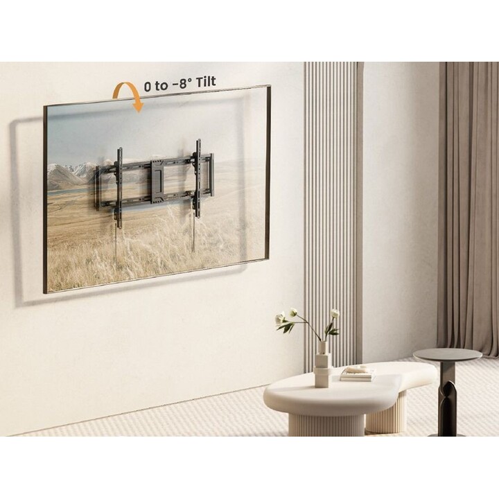 Equip 650361 Tilting Fixed Wall Mount for 43" - 95" Screens, VESA Max. 800x400, 75kg