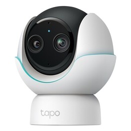 Camara interior ip tp-link tapo c480 babycam 4mp 2k doble lente soporte cuna audio bidireccional can