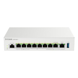 Roteador VPN firewall switch d-link dbr-600-p 1xgiga/2,5g wan 1xgiga/2,5g wan/lan 7xgiga/2,5g/lan poe