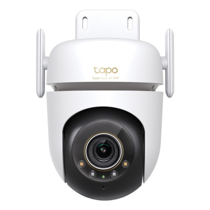 Telecamera IP esterna wifi tp-link tapo tc43 ip66 3k 5mp visione notturna a colori audio bidirezionale