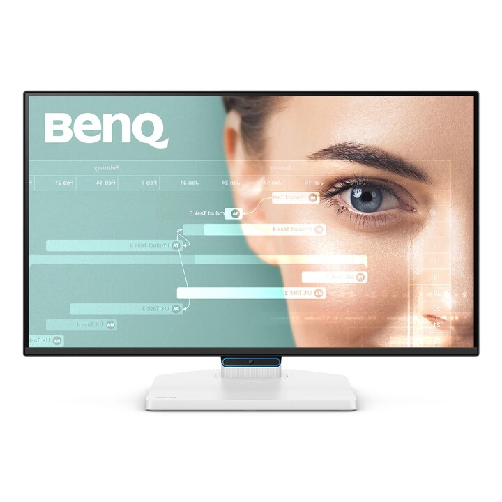 Monitor Benq Gw2490tc (9h.lnmla.tbe) 23,8" 1080p FHD 144hz Ips Eye-care, Usb-c, Altezza regolabile, Certificato Tuv