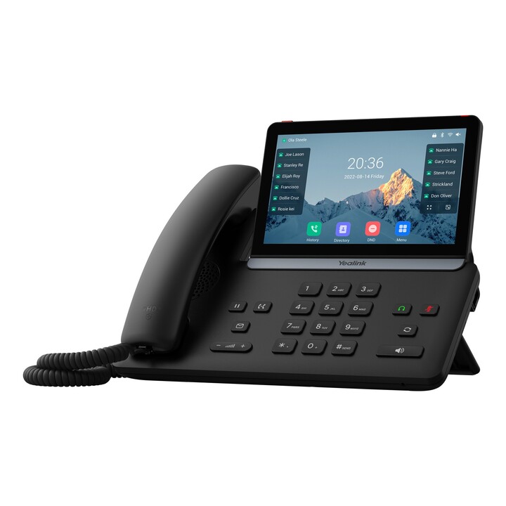 Telefono VoIP Yealink SIP-T87W con ID chiamante