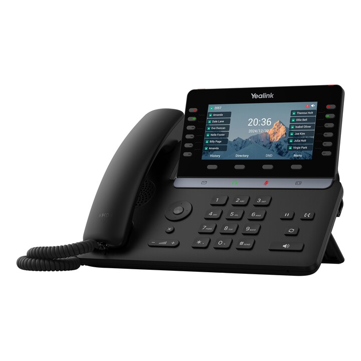 Yealink SIP-T85W VoIP-Telefon mit Rufnummernanzeige