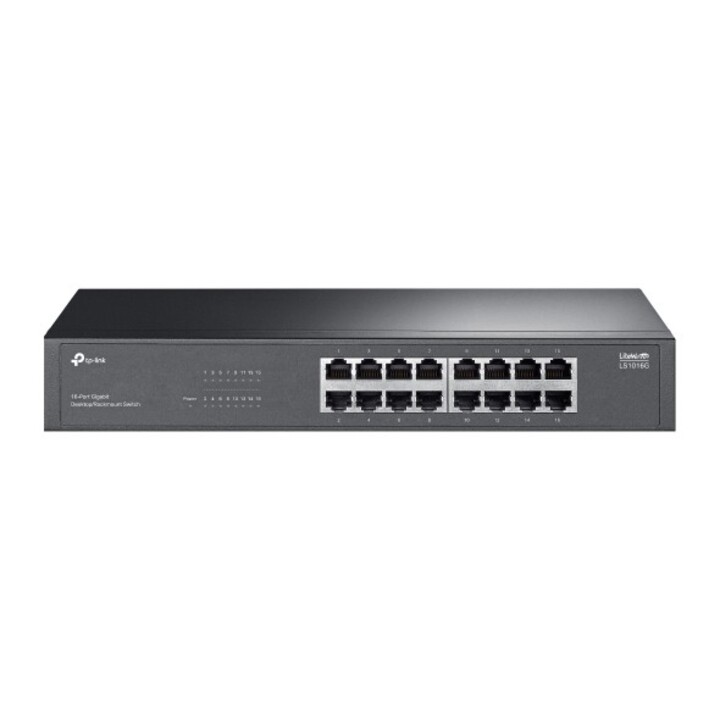 Switch no gestionable tp-link ls1016g 16p 16xlangb montaje en rack