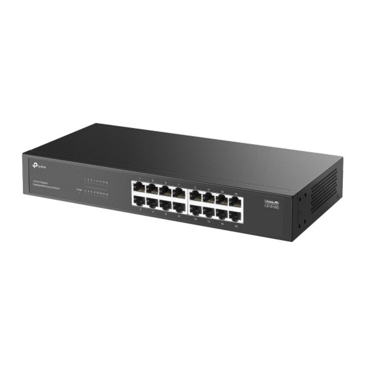 Non-manageable switch tp-link ls1016g 16p 16xlangb rack mount