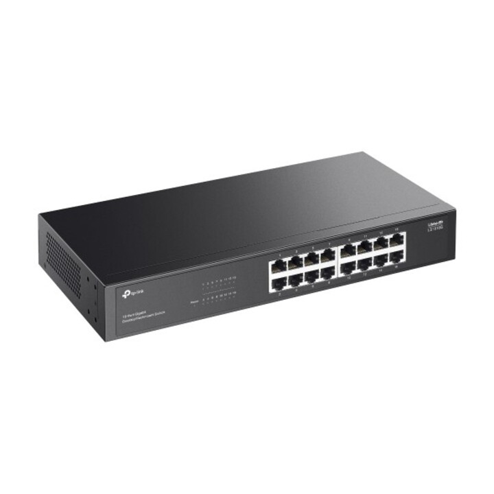 Switch não gerenciável TP-Link LS1016G 16P 16XLANGB para montagem em rack