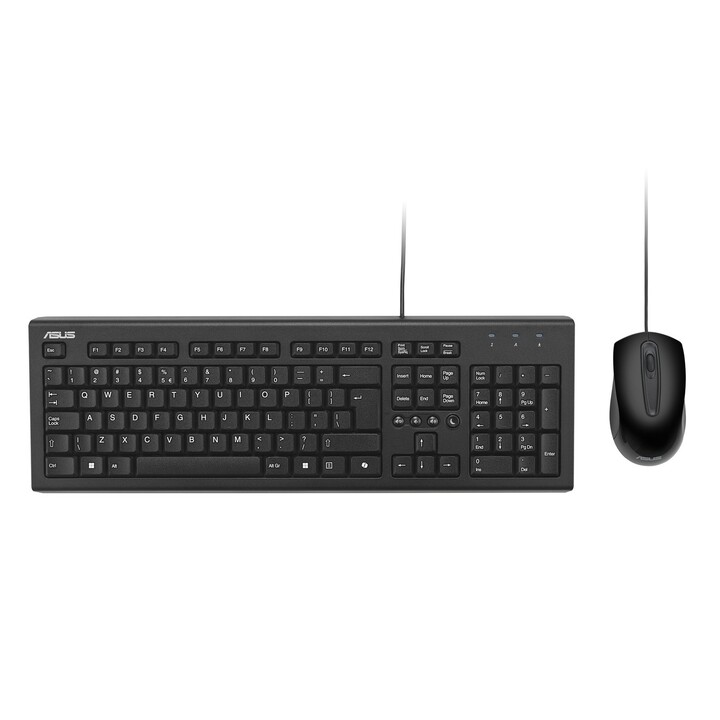Maus + Tastatur Asus U2000 Bk/sp//win11/copilot