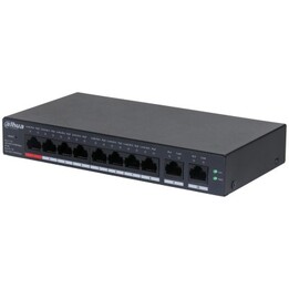 Dahua Switch 10 Ports Cloud Managed Gigabit, 8 Poe Ports, 110w, Hi-poe, L2