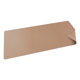 Trust Benya XXL protector de escritorio Cloruro de polivinilo (PVC) Beige