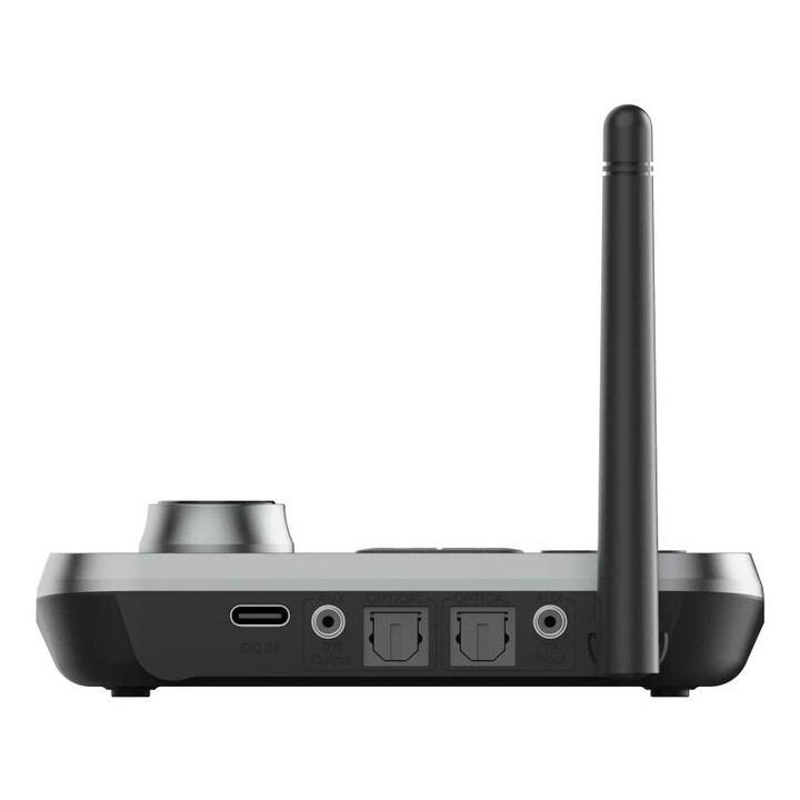 Hama Link.it Duo Bluetooth Adapter Transmitter Receiver Jack 3.5mm USB-C 1m LCD Controls