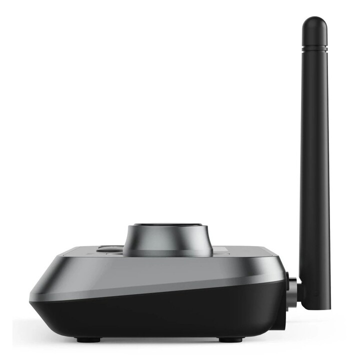 Hama Link.it Duo Bluetooth-Adapter, Sender/Empfänger, 3,5-mm-Klinkenanschluss, USB-C-Anschluss, 1 m LCD-Display, Bedienelemente