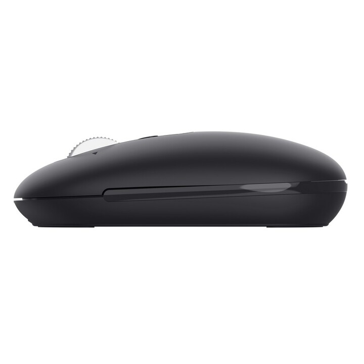 Trust Wireless Seron Hypscroll Slim Maus, 400-2400 dpi, 6 Tasten, wiederaufladbar, FSC GRS, Schwarz