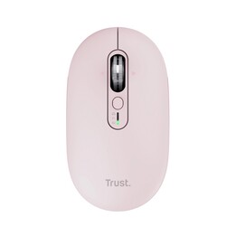 Souris sans fil Trust Seron Hypscroll Slim 400-2400 dpi 6 boutons rechargeable FSC GRS rose