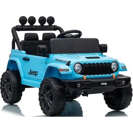 Carro elétrico infantil Jeep Rubicon DK-JWR558 31767 24 V, azul claro