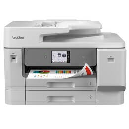 Imprimante multifonction jet d´encre professionnelle Brother A3, wifi, double bac, impression recto verso jusqu´au forma