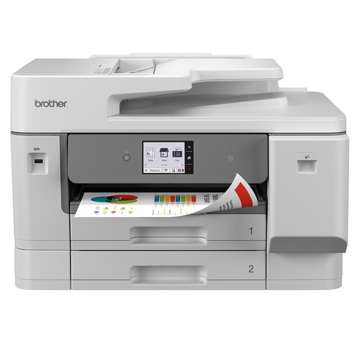 Brother Professional A3 Tintenstrahl-Multifunktionsdrucker, WLAN, zwei Papierfächer, Duplexdruck bis A3 in allen Funktionen und 