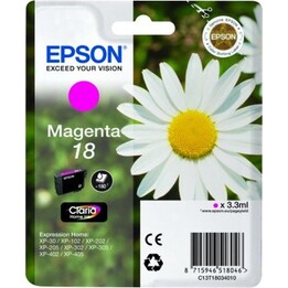 Cartucho epson 18 magenta xp-102 xp-202 xp-205 xp-302 xp-305 xp-402 xp-405