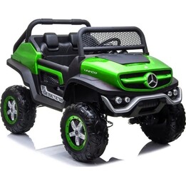 LEANToys Mercedes Unimog 3970 Electric Ride-On Car Green