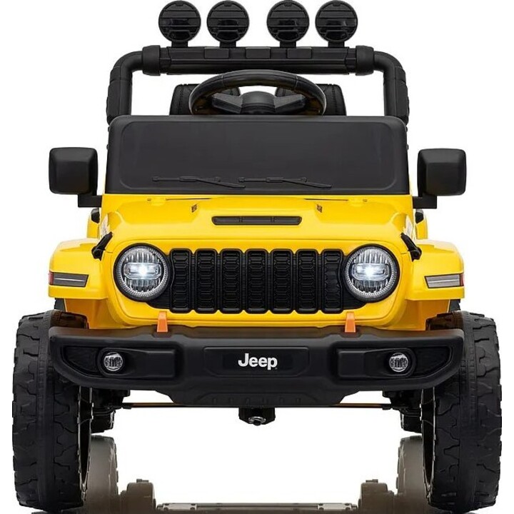 Jeep Rubicon DK-JWR558 31769 Auto elettrica a 24 V, giallo