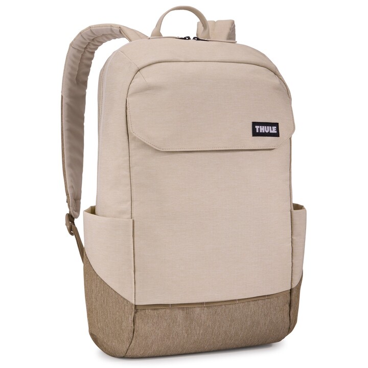 Thule Lithos TLBP216 Pelican Rucksack Lässiger Rucksack Cremefarben, Braun Polyester