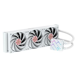 Sistema de refrigeracion liquida abysm oceanic tide 360 white argb triple fan intel amd