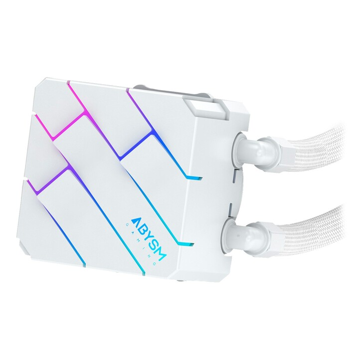 Abysm Oceanic Tide 360 White ARGB Triple Fan Liquid Cooling System for Intel AMD