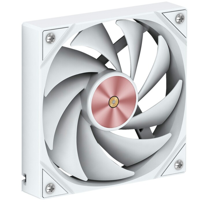 Système de refroidissement liquide Abysm Oceanic Tide 360 blanc ARGB à trois ventilateurs pour Intel et AMD