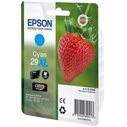 Original EPSON 29XL Cyan Cartridge - C13T29924010 [ML-6.4][PAG-450]