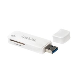LogiLink CR0034A leitor de cartões USB 3.2 Gen 1 (3.1 Gen 1) Branco