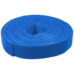 LogiLink KAB0053 Klett-Kabelbinder 4 m blau
