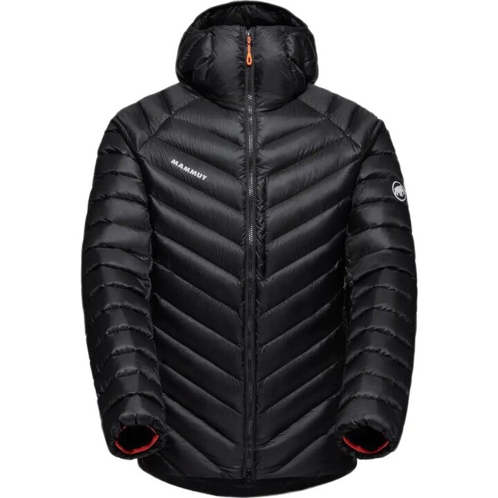 Chaqueta con capucha Mammut Broad Peak IN, negra, talla XL, 679162