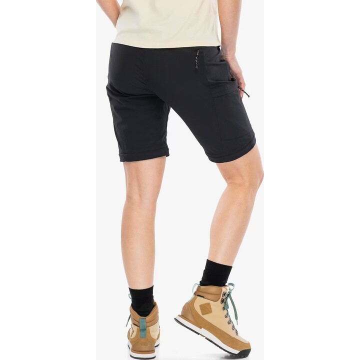 Pantalones de senderismo Mammut Runbold IV Zip Off, negros, talla XS, 632446