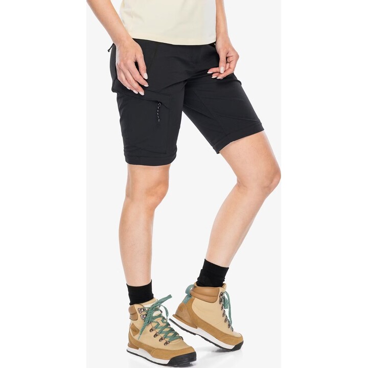 Pantalones de senderismo Mammut Runbold IV Zip Off, negros, talla XS, 632446
