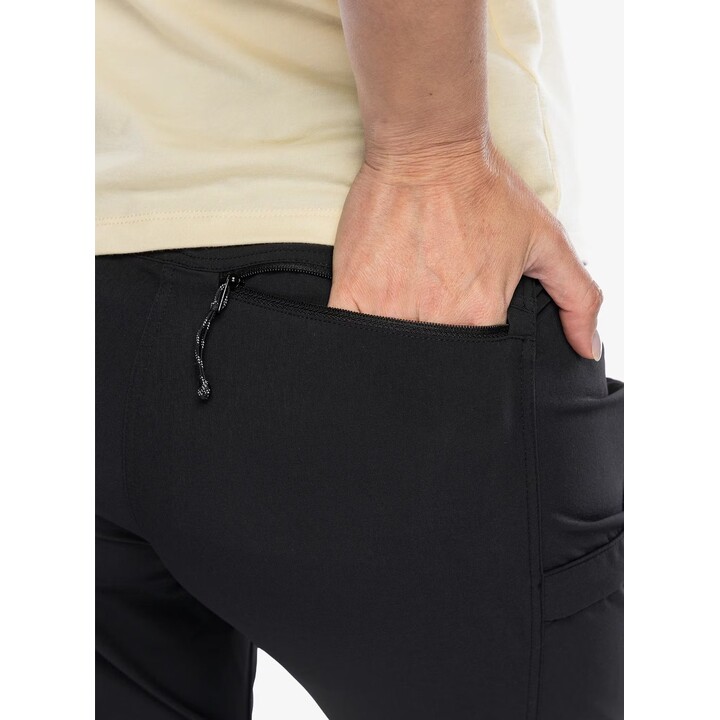 Pantalones de senderismo Mammut Runbold IV Zip Off, negros, talla XS, 632446