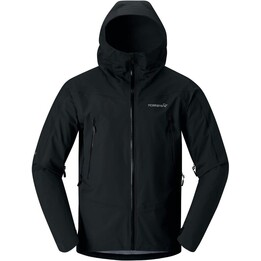 Chaqueta Gore-Tex Norrona Falketind, color caviar, talla S, 583464