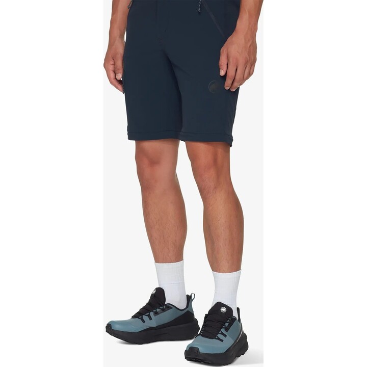 Pantalones de senderismo Mammut Runbold IV con perneras desmontables, azul marino, talla M, 680138